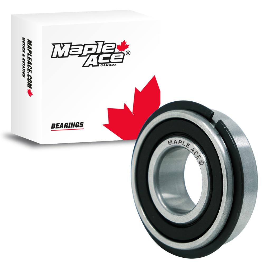 MAPLE ACE 6305-2RSNR Ball Bearing w/Snap Ring 25x62x17mm 6305 2RSNR Rubber Sealed (Qty 1)