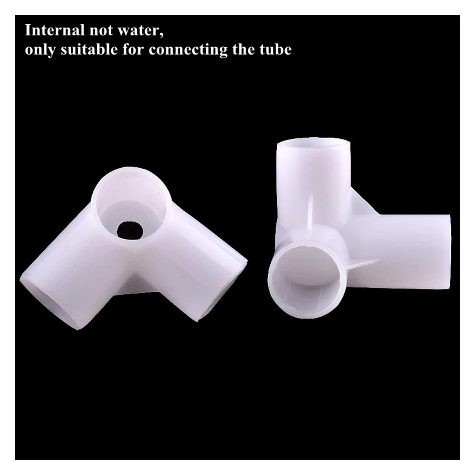 2~10 Pezzi 12~25 mm Croce 3D Tridimensionale connettore irrigazione Tubo di irrigazione Acqua Giunto a 4 Vie Giardino Fai da Te mensola Tubo raccordi(Inner Dia 25mm,5Pcs)