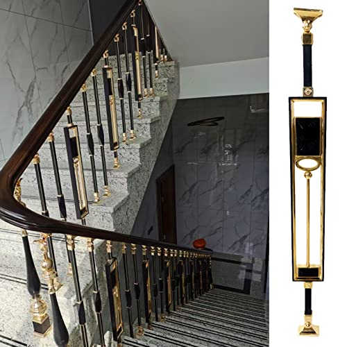 Balaustres de escalera recortables en aluminio de estilo europeo con conectores para balcón