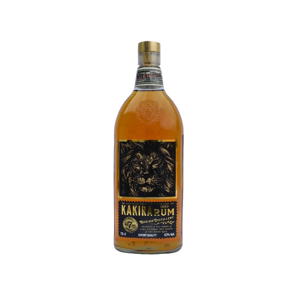 Kakira Gold 7 Year Old Rum Single Traditional Pot Still Rum