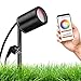 Produktbild Smarter und kompakter LED Erdspieß mit tauschbarem 5W WiFi Leuchtmittel - RGB CCT - IP67 - Schwenkbar - Wegleuchte