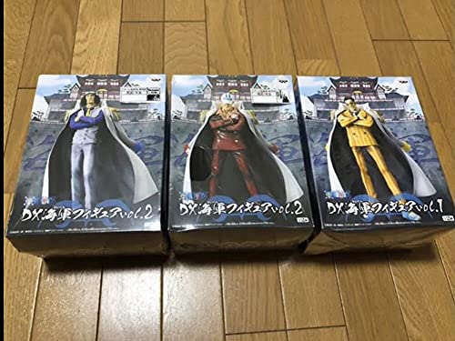 Amazon | 未開封 美品 ワンピース DX 海軍 フィギュアVol.1 .2 黄猿 青 