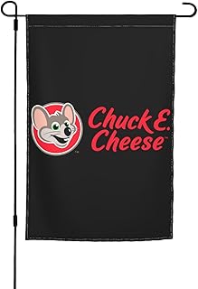 Classic Chuck E Cheese Home Garden Flag Banner Breeze Banner Sign Flags For Home Decor 12"x18"