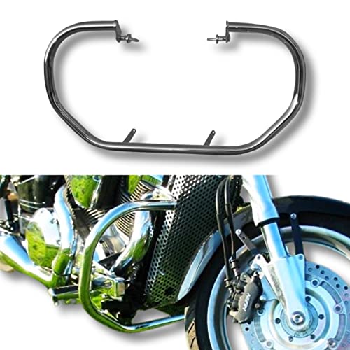 Protector de barra de choque de acero inoxidable para moto VTX 1800 Neo Retro