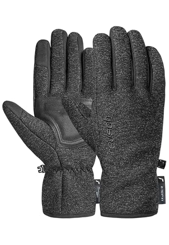 Reusch Meridian R-TEX XT Touch-TEC Unisex Alltagshandschuhe – Outdoorhandschuhe für Damen & Herren mit Nahtloser Knit Shell, wasserdicht, Winddicht, Touchscreen-kompatibel, Soft Fleece