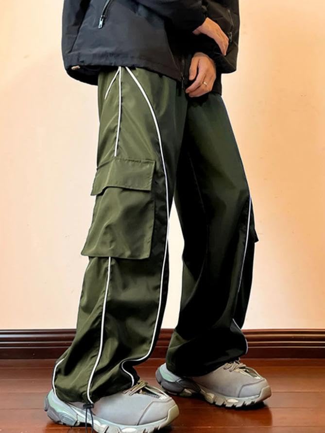 ZAFUL Men's Casual Straight-Leg Fashionable Versatile Overalls3