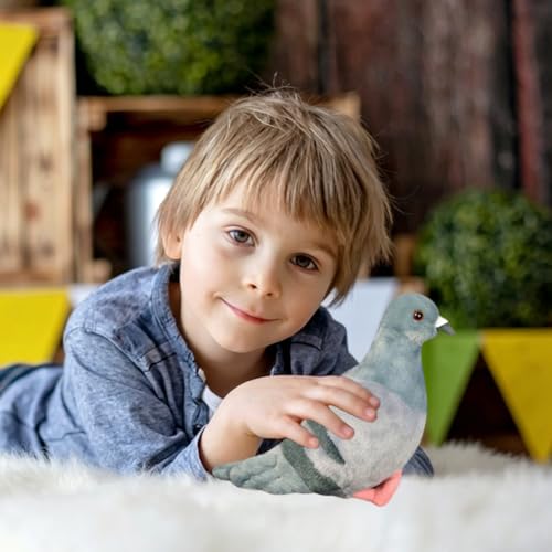 LGWJHCY Taube Plüschtier, Deko für Jugendliche, Tauben-Plüschtier, Designed für Liebhaber von Niedlich-Style, Geburtstagsgeschenk, Heim- & Schreibtischdekoration