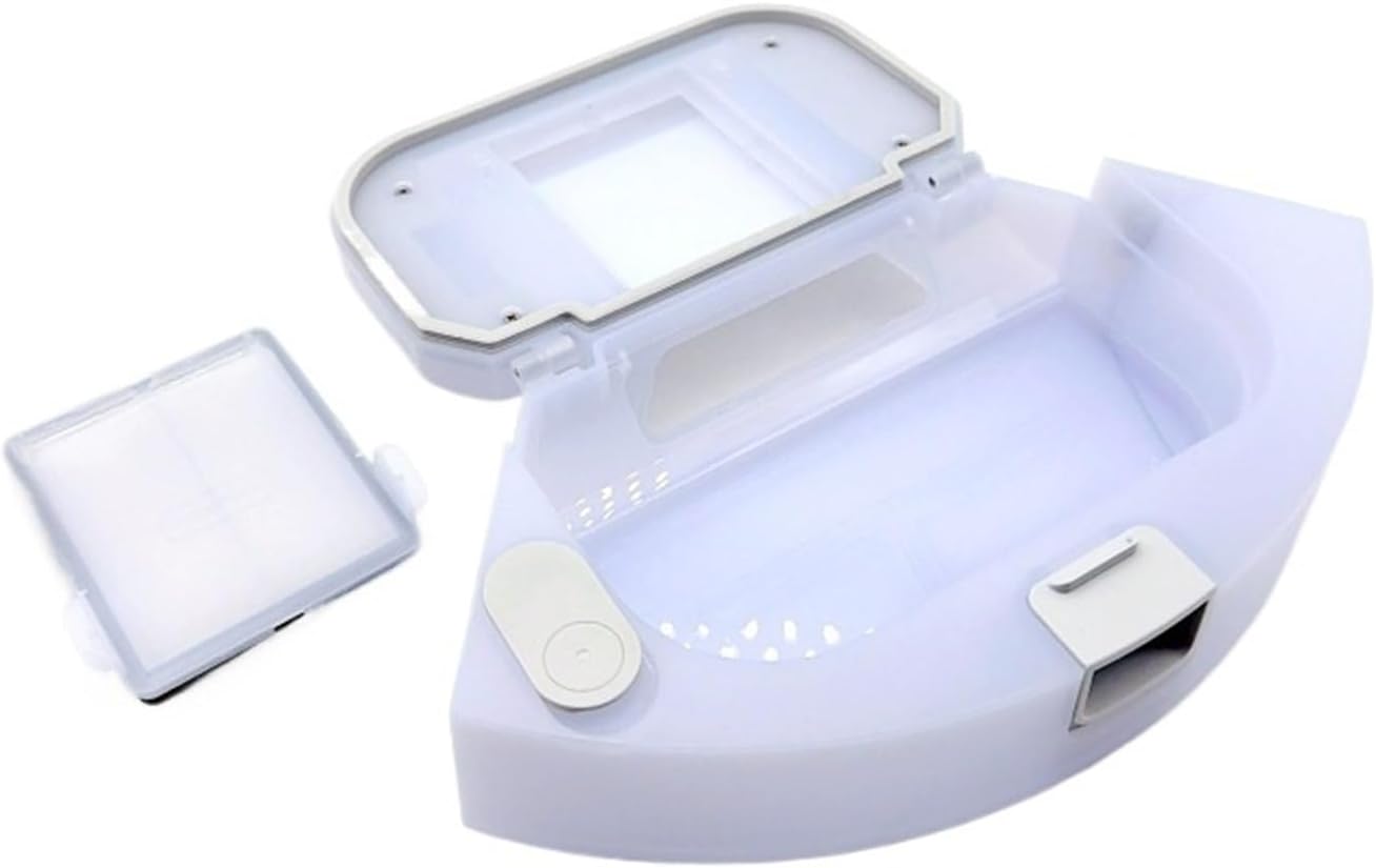 Compatible For Roborock，Q7 M5 TF L5 Robot Vacuum Cleaner 2 In 1 Dustbin Water Tank With Filter Spare Accessories Parts(Dustbin Tank White)