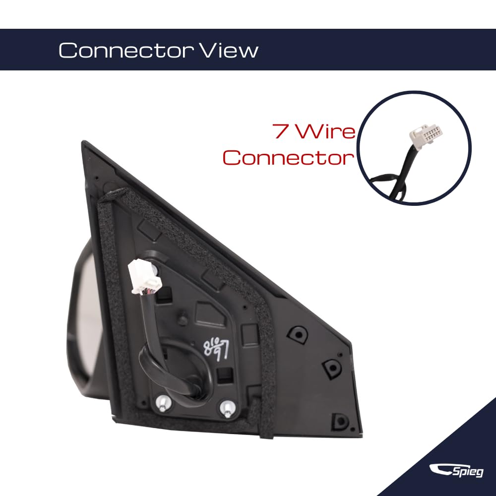 Amazon.com: Spieg Driver Side Mirror for 2013-2015 Nissan Sentra