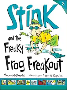 Stink and the Freaky Frog Freakout book cover