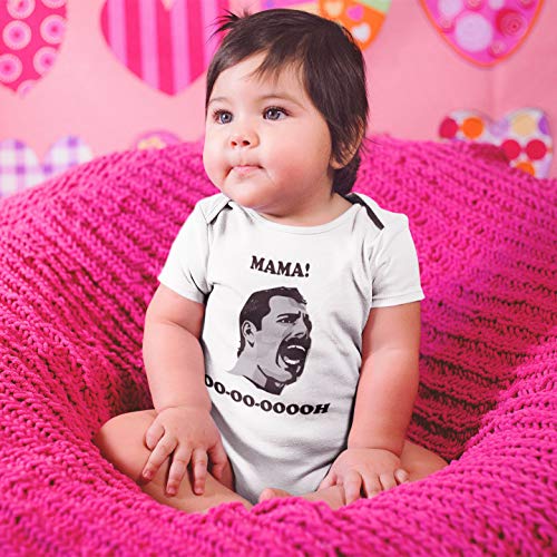 Mama Ooh Bohemian Rhapsody Baby Bodysuit, Unique Baby Gift for Queen Fans3