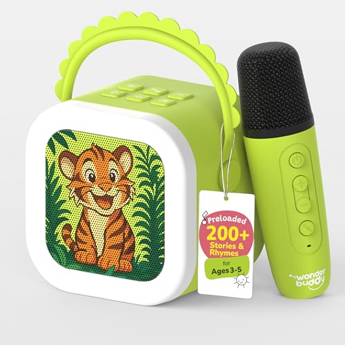 WonderBuddy StoryBox Mini, 200+ Stories & Rhymes Preloaded, Educa...