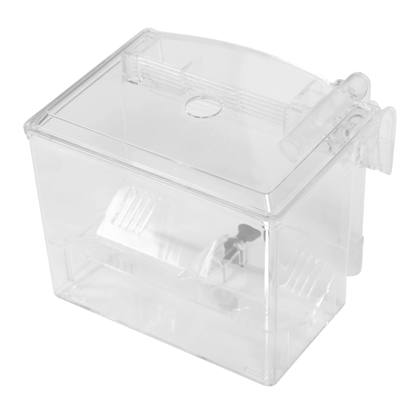 1 Pieza Caja de Aislamiento para Acuarios Caja de Cría de Peces con Diseño Neumático para Aislar Peces Enfermos o Mantiene el Agua y el el Hábitat Acuático
