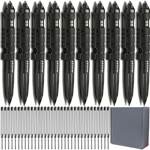 Origin-Joy XY-OJ358 10 Pack Tungsten Steel Military Tactical Pen Set cover