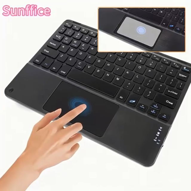 Amazon.com: Bluetooth Keyboard with Touchpad, 10 inch Ultra Silm 7