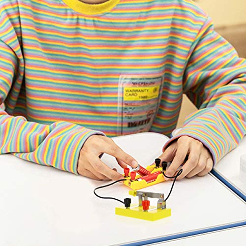 VILLCASE FÃ­sica CiÃªncia LaboratÃ³rio Circuito BÃ¡sico Aprendizagem Kit de IniciaÃ§Ã£o CientÃ­fica