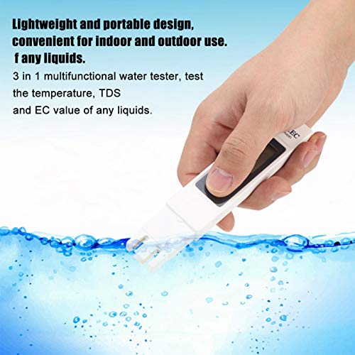 Kuuleyn Misuratore TDS per Acqua, misuratore LCD