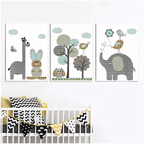 Image girafe et lapin pour illuminer le regard de votre enfant
