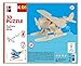Marabu 0317000000002 Kids 3D - Puzzle in Legno Aereo d'Acqua, 28 Pezzi 21 x 9 cm, Marrone