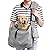Ownpets Pet Sling Carrier, Fits 6.5 to 11kg Extra-Large Dog/Cat Sling Carrier Reversible and Hands-Free Dog Bag with Adjustable Strap and Pocket Shoulder Pad for Outdoor Travel Hiking