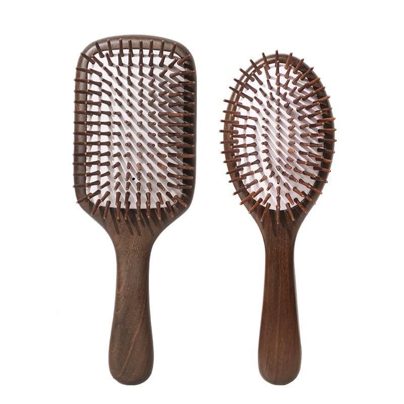 Wood Airbag Massage Comb Home Decorative Textured Air Cushion Curling