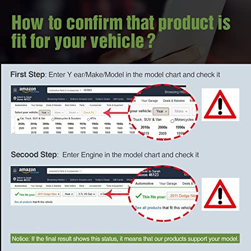 Scitoo Alternator Fit For Dodge 1.8L 2.0L 2.4L A2Tj0481 Vmt0194 Cw 115Amp #TOP6