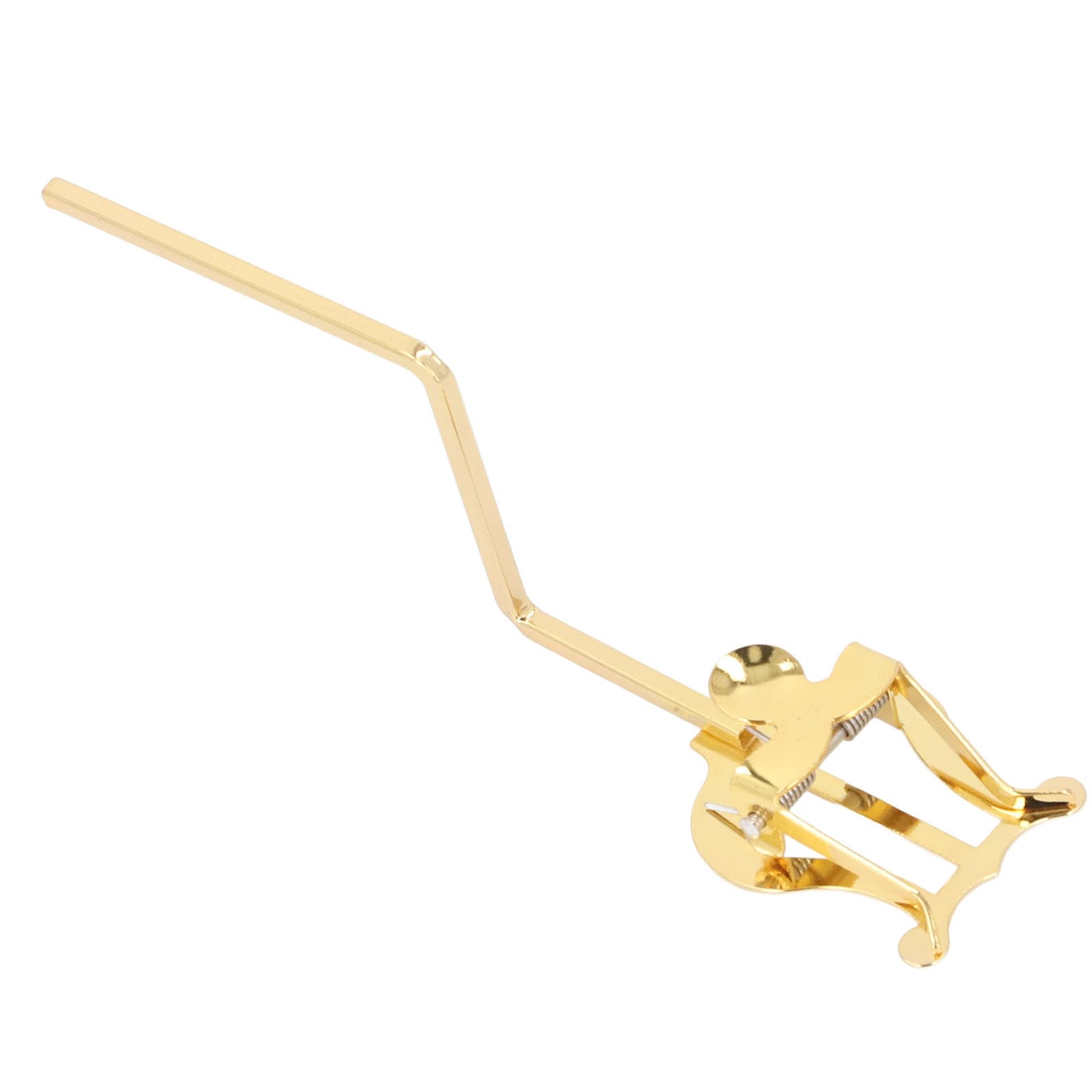 Pince Lyre de Feuilles de Saxophone Alto en or Noble, Porte-à-faire Facile à Utiliser pour la Musique de Saxophone, pour la Pratique Musicale