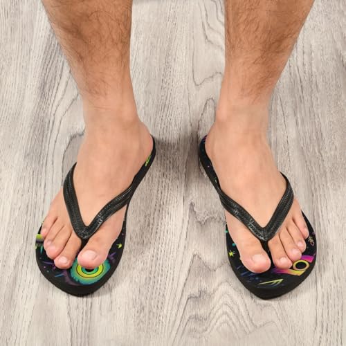 Womens Flip Flops Eyes MandalaNon-Slip Casual Beach Slippers Rubber Sandals214B27774