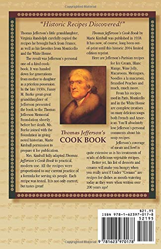 Thomas Jefferson's Cook Book