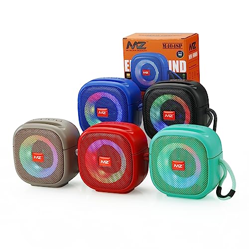 Image of MZ M404SP (Portable Bluetooth Speaker) Dynamic Thunder Sound, in Built RGB Light 5 W Bluetooth Speaker (Multicolor)