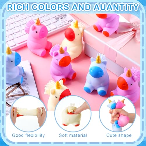 Save 50% on Meooeck 12 Pcs Unicorn Stress Relief Toys - Image 4
