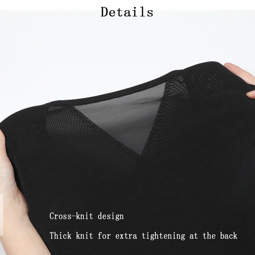 HLTYGWX Ocultar compresión Adelgazante Traje de Barriga para Hombres Fajas Ajustables Control de Barriga Esculpir Cintura Entrenador