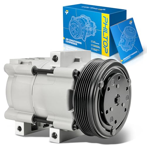 Image of PHILTOP YCC244 NEW Air Conditioner AC Compressor with Clutch for Ford Ranger 2002-2008 3.0L, Mazda B3000 2002-2007,B2300 2006