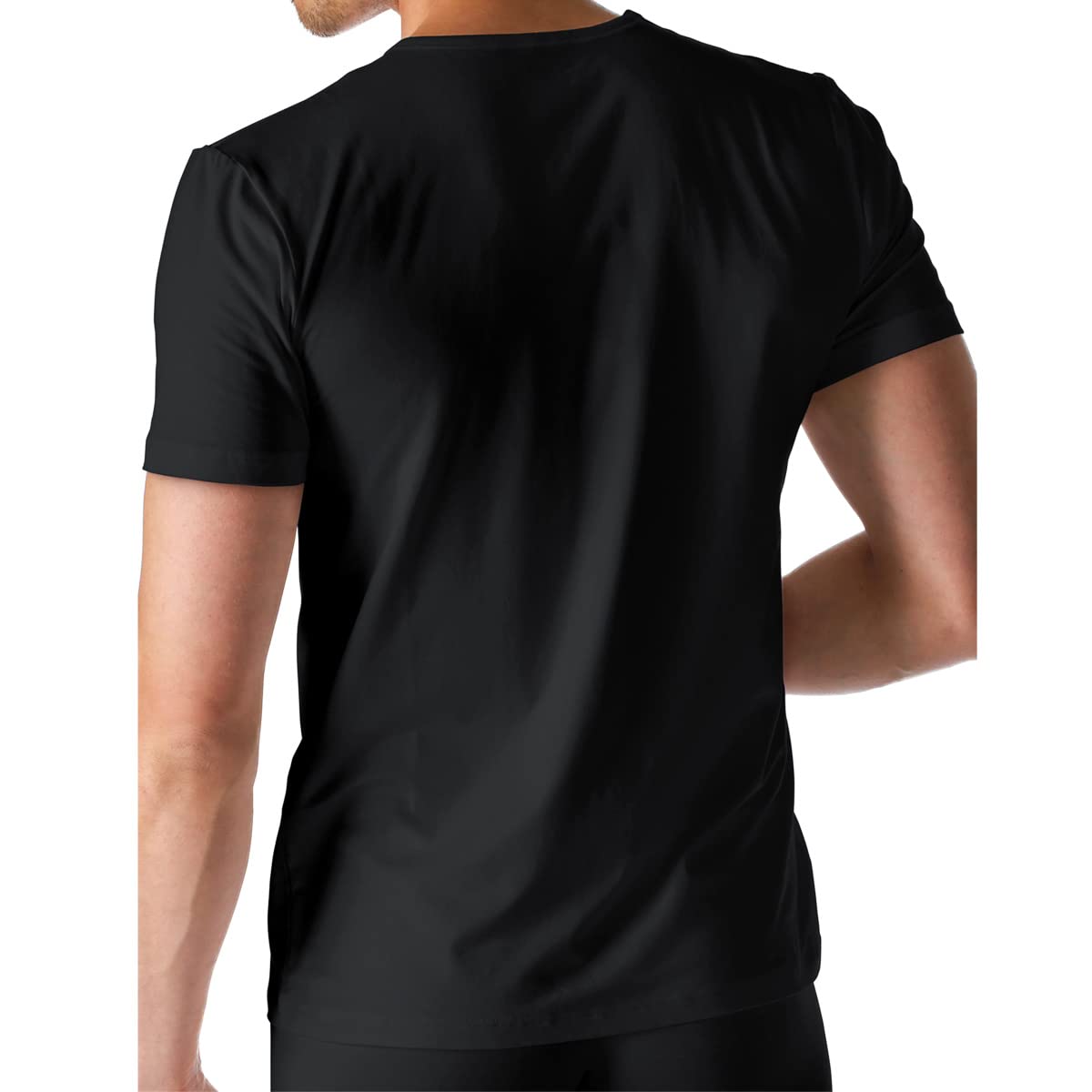 Mey 2-pak Dry Cotton - męski T-shirt - podkoszulek - bawełna, czarny, 6