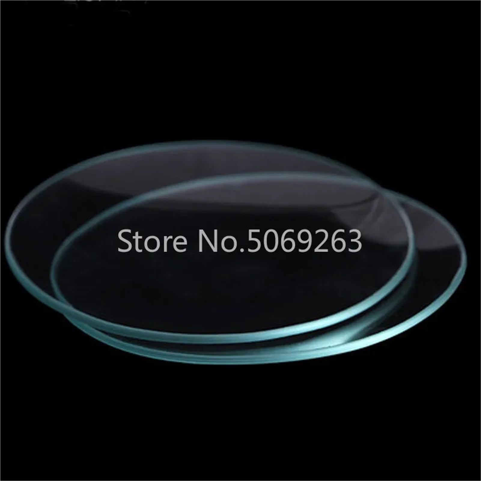 Laborglas-Uhrenschale, gewölbte, Harte Becherabdeckung for Schulexperimente, Labor-Uhrenglas(90mm 10pcs)