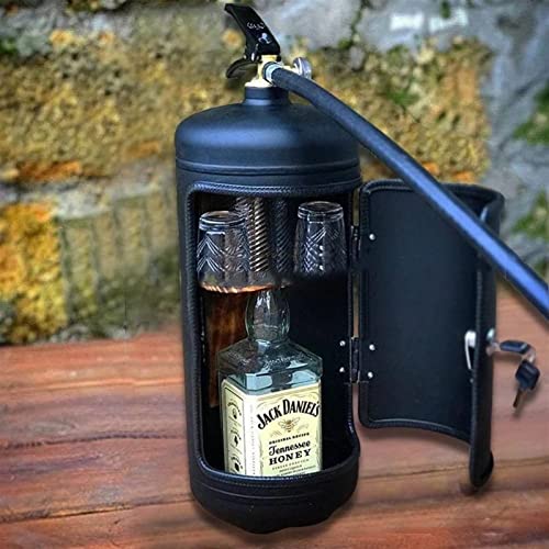 TOGEPP Feuerlöscher Minibar, Neue Feuerlöscher Mini Bar Recycling Männer Höhlen Ungewöhnliches Geschenk, kreative Weinspeichersystem Persönlichkeitsgeschenk for Männer Weihnachtsandenken (Farbe: a) - Image 3