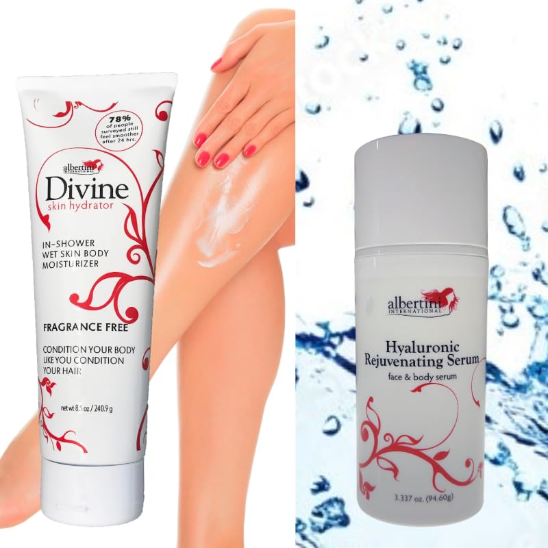 Albertini Divine Skin Hydrator -1/2 off with the purchase of New Hyaluronic serum for Face & Body