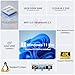 DreamQuest Mini PC Windows 11 Pro Preinstalled, Intel N150 (up to 3.6GHz) Mini Desktop Computers 16GB DDR4 512GB SSD, USB C, DP, HDMI, USB 3.2, Dual LAN,WiFi 5, Bluetooth, Support 4K 60Hz