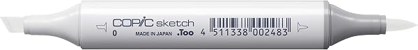 COPIC Sketch Marker Typ - 0, Blender, professioneller Pinselmarker, mit einer Super-Brush-Spitze und einer Medium-Broad-Spitze - 2