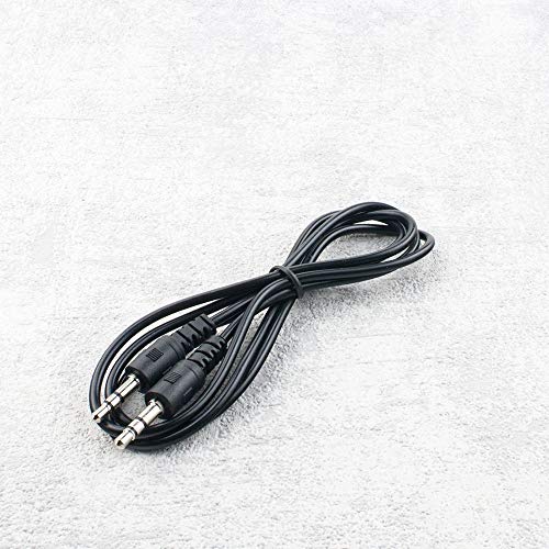 SAXOBUY - Cable Auxiliar para iPhone, iPad, iPod, Smartphone, Reproductor MP3, Tablet, PC, Radio de Coche, etc. (75 cm, Audio estéreo y Cable Jack de 3,5 mm a Clavija Jack de 3,5 mm)