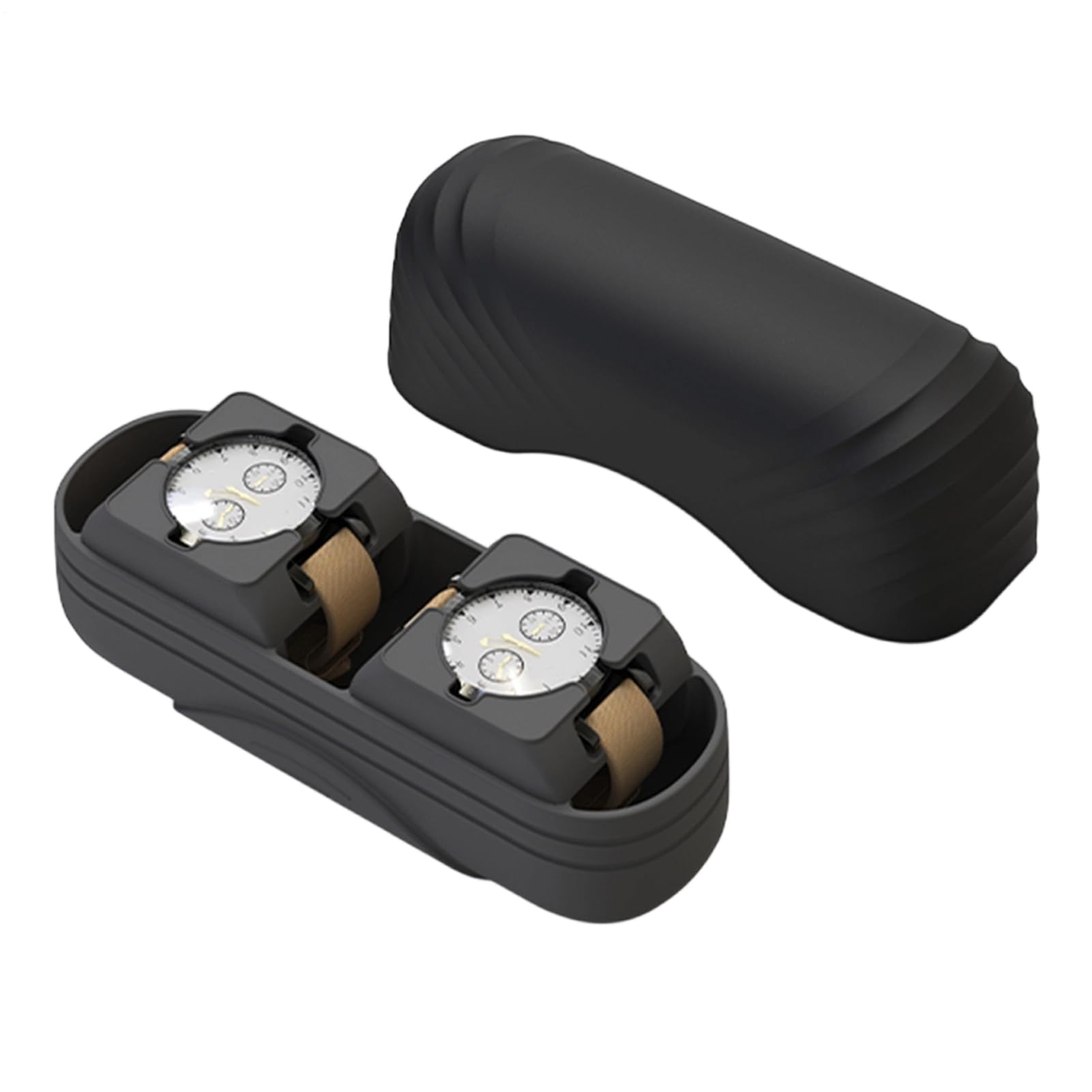 Étui de rangement pour montres en silicone antichoc et anti-poussière