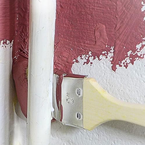 ROTIX-98044 | 12 X Heizkörperpinsell 35-50 - 60 mm | Schwarze Mischborste | Handwerkerqualtität