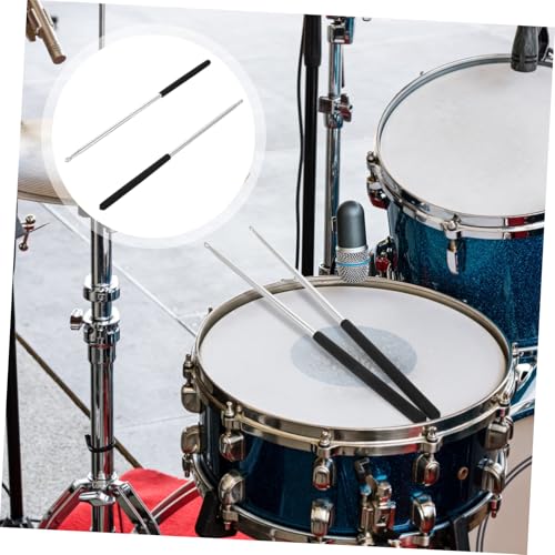 BESPORTBLE 1 Par de Baquetas de Aleación de Aluminio Pesadas para Instrumentos de Percusión miniatura 7
