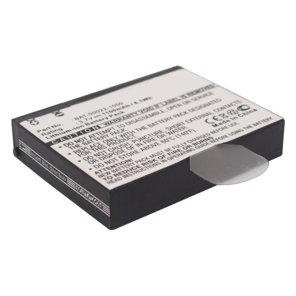 Synergy Digital GPS Battery, Compatible with Golf Buddy SkyCaddie SG5 GPS, (Li-ion, 3.7V, 1100mAh) Ultra High Capacity, Replacement for SkyGolf BAT-00022-1050 Battery