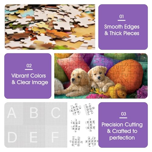 Puzzle de 500 Piezas Tema Animales 3+ Anos miniatura 3