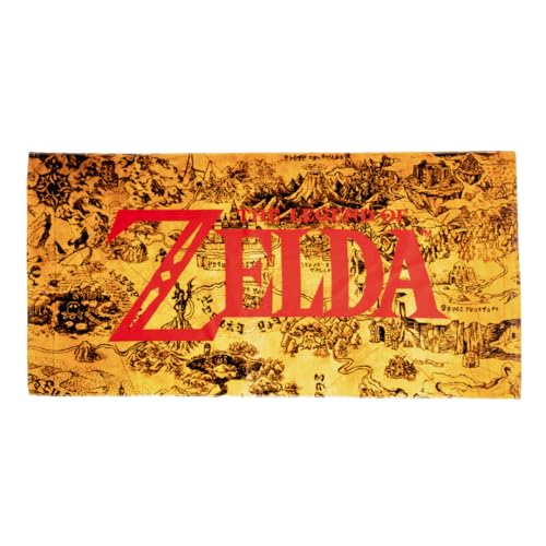 Franco Collectibles Nintendo The Legend of Zelda Gaming Super Soft Cotton Bath/Pool/Beach Towel 60 in x 30 in (Officially Licensed Product)