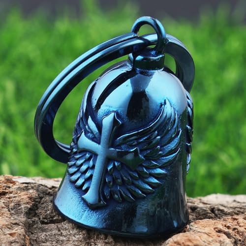 Image of Motorcycle Cross Bell - Key Chain Biker Bells Protect the Rider - Accessories