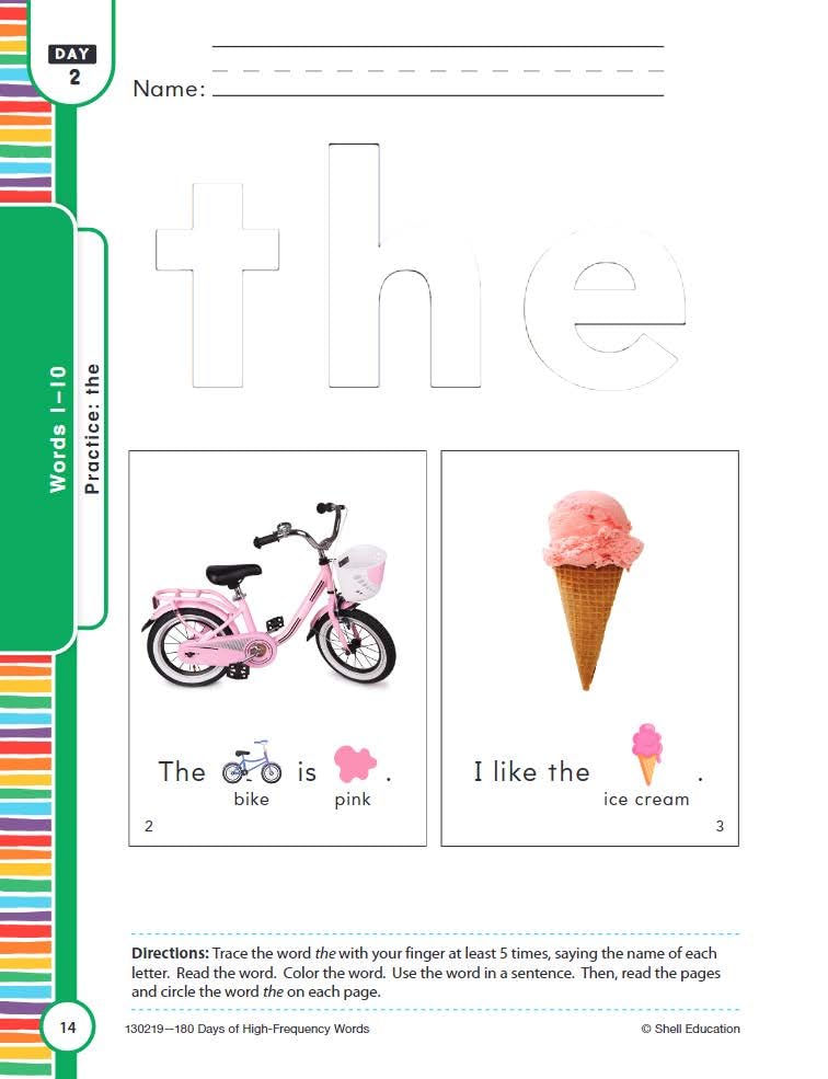 180 Days: Early Childhood, Phonological Awareness and Word Recognition for Pre-Kindergarten Practice Workbook for Classroom and Home, Cool and Fun Practice Created by Teachers (180 Days of Practice) - Image 6