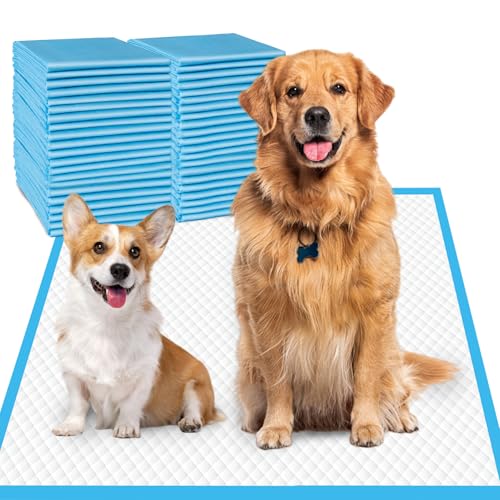 Image of DEEP DEAR Dog Pads Extra Large 30 inchx36 inch, 30-Count XXL Puppy Pads, Super Absorbent Pee Pads for Dogs, Disposable Bed Pads for Doggies, Puppies, Thicker X-Large Incontinence Pads for Dogs, Cats, Rabbits