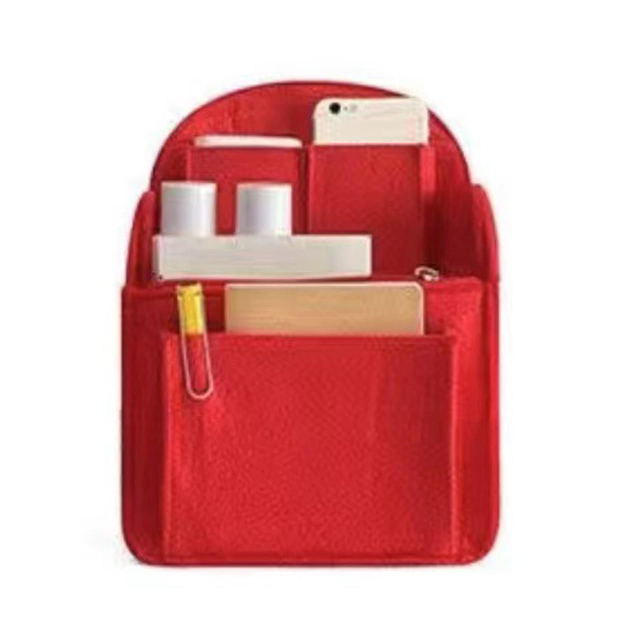 ZBIianxer Bag Handbag Felt Insert Pocket Backpack Organizer Small Divider Large Travel Rucksack Travel Backpack Organizer